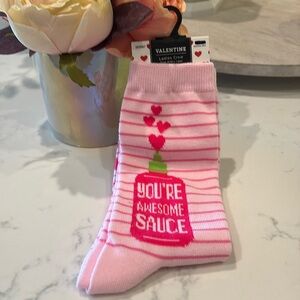 Valentines Ladies Socks NWT